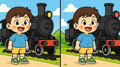 Puzzle: Can You Find 3 Differences in the Picture of a Boy in 29 Seconds?